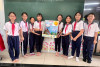 THPL2 - Các em học sinh lớp 4/5 cùng làm mô hình Vòng tuần hoàn của nước