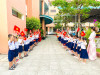 HÀO ĐÓN CÁC EM LỚP LÁ TRƯỜNG MẦM NON HOA THIÊN LÝ